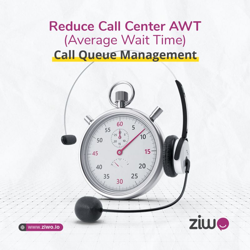 Reducing call center AWT time: a clock ticking, symbolizing wait time reduction and improved efficiency