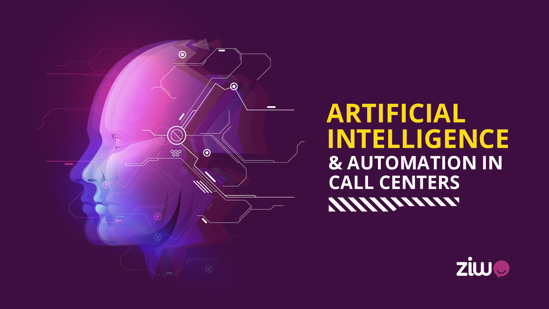 Artificial intelligence and automation in Ziwo call center