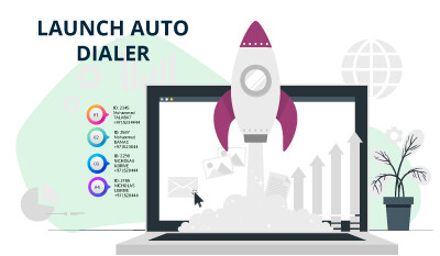 launch auto dialer