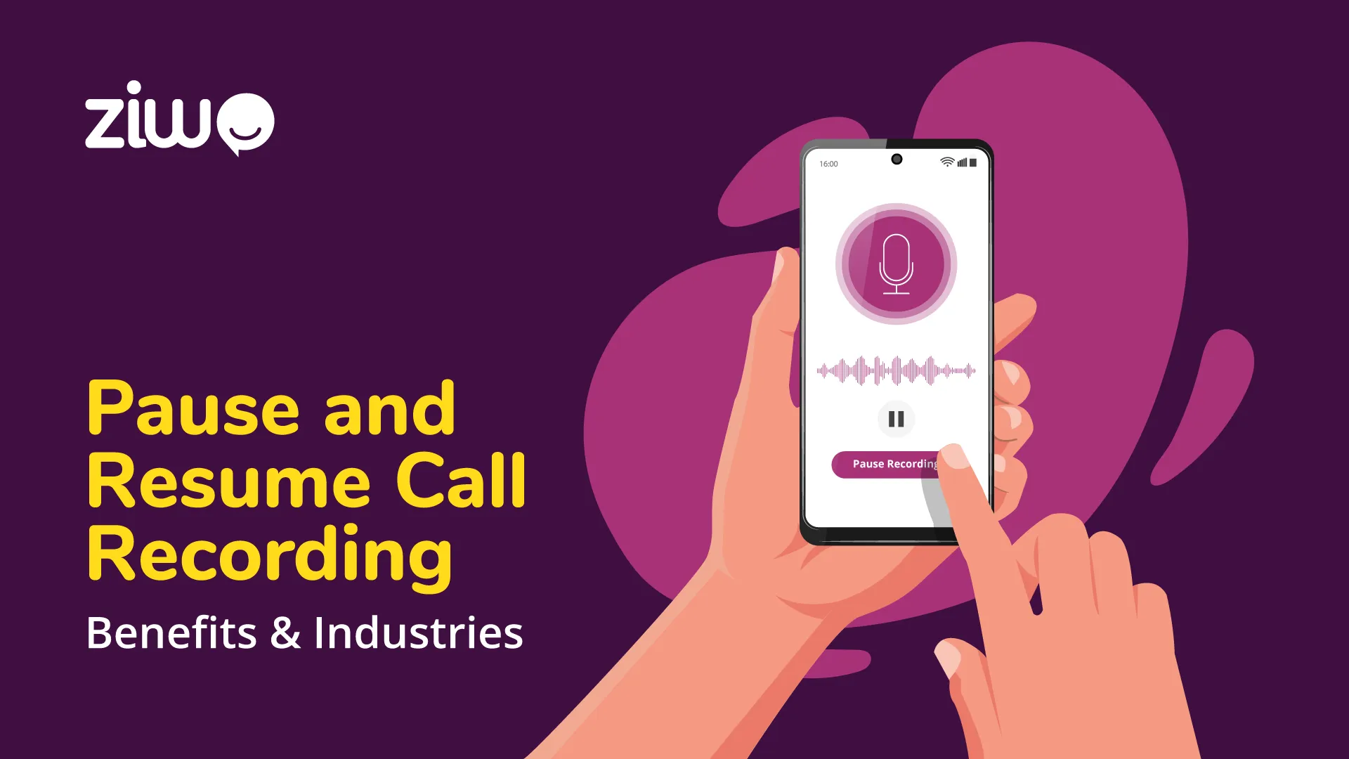 Pause and resume call recording-feature-ziwo-recording Pause and resume call recording-feature-ziwo-recording