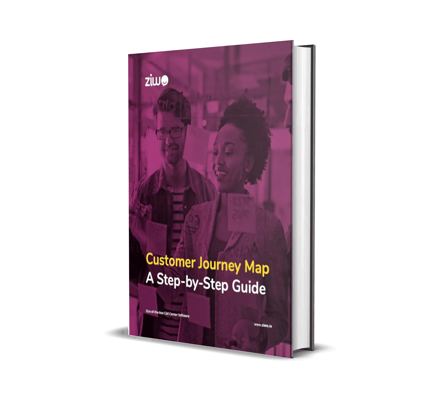 Un livre intitulé « Carte du parcours client – Un guide étape par étape »