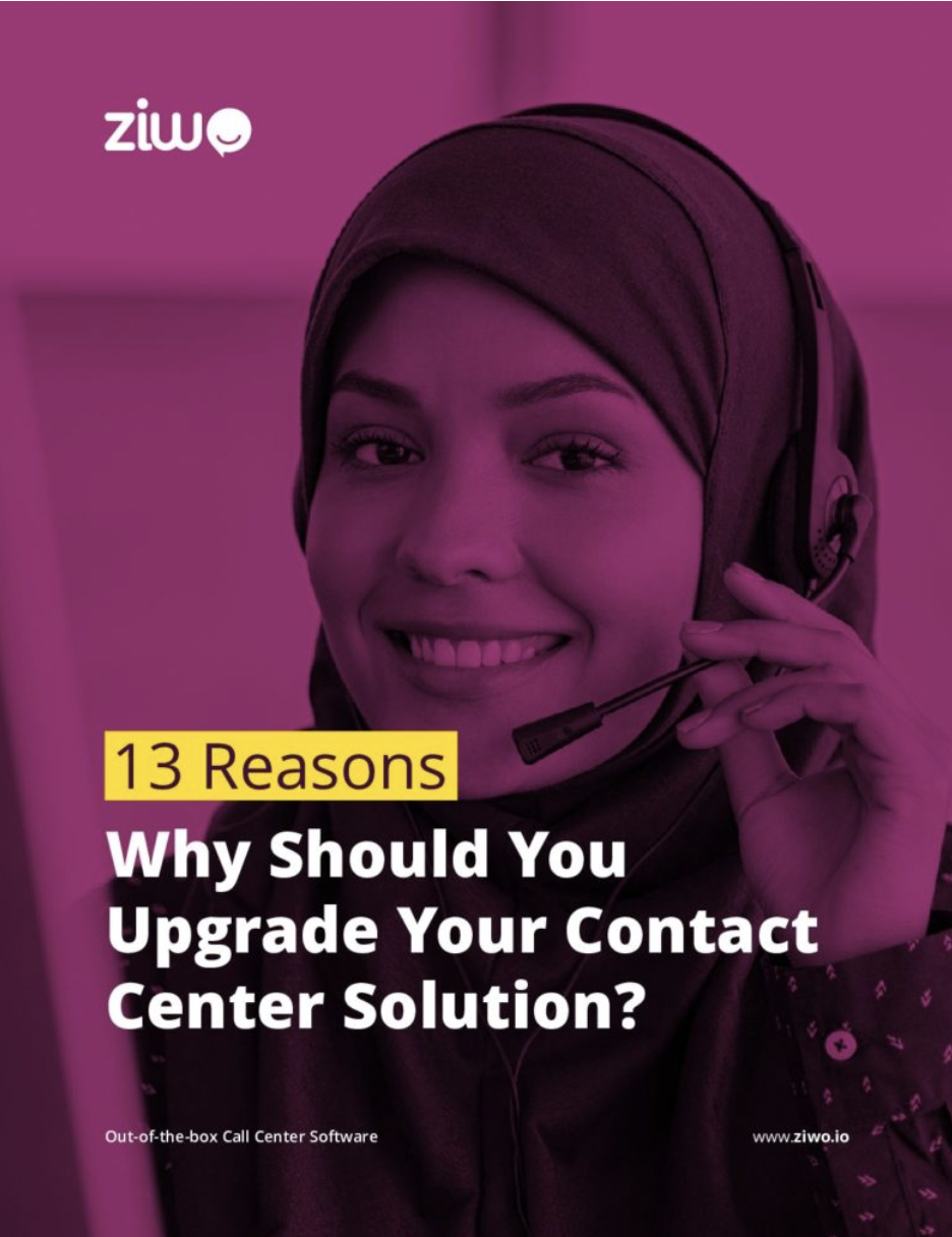 13 raisons pour lesquelles devriez-vous mettre à niveau votre solution de centre de contact ?