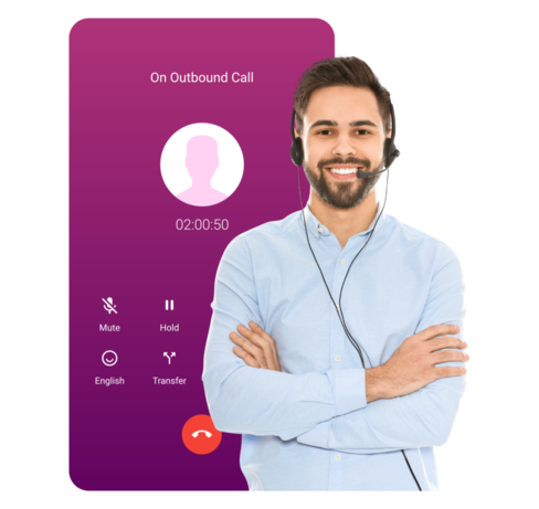 Ziwo professional service provider that handles outgoing phone calls 